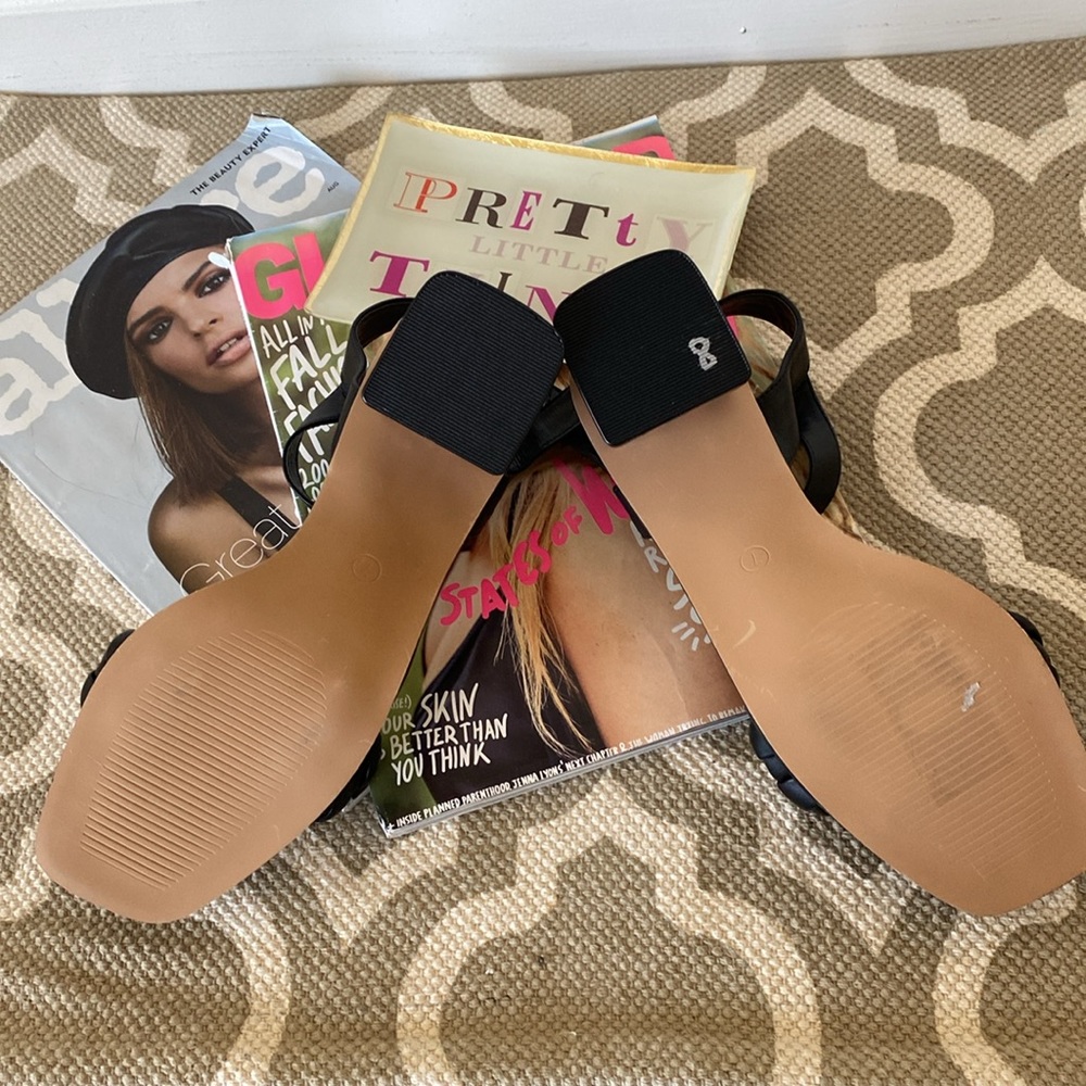 “Coutgo” black sandals; size 7; NWOT - Picture 6 of 6